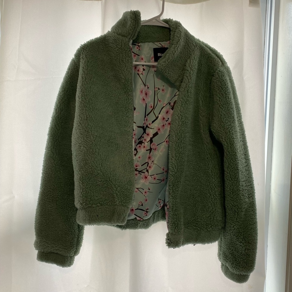 Black Milk Green Puffer Jacket